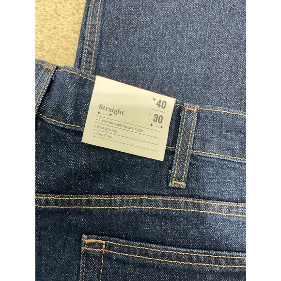 Gooodfellow Dark Wash Straight Jeans - Picture 6 of 7
